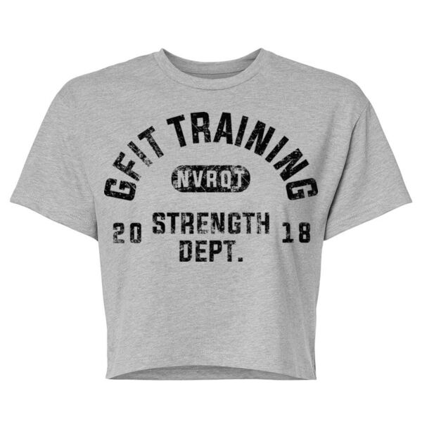 PHYS ED NVRQT - WOMEN'S CROP T-SHIRT - $J5UDXH$ Thumbnail
