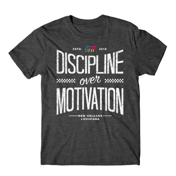 DISCIPLINE OVER MOTIVATION - T-SHIRT - $ZRF9FP$ Thumbnail