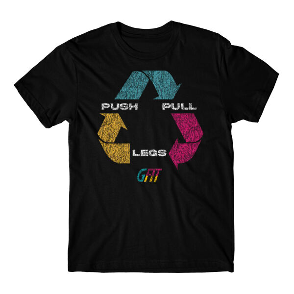 PUSH PULL LEGS REPEAT - T-SHIRT Thumbnail